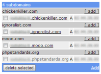 FreeDNS Subdomain