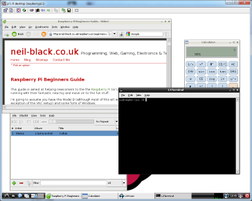 Tight VNC Raspberry Pi Desktop