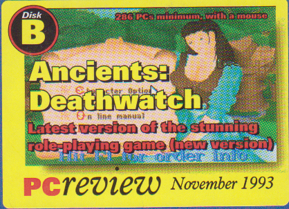 PCR_November1993_DiskB_label